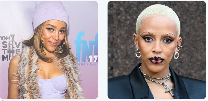 Doja Cat - Celebrities that look like entirely different people before fame