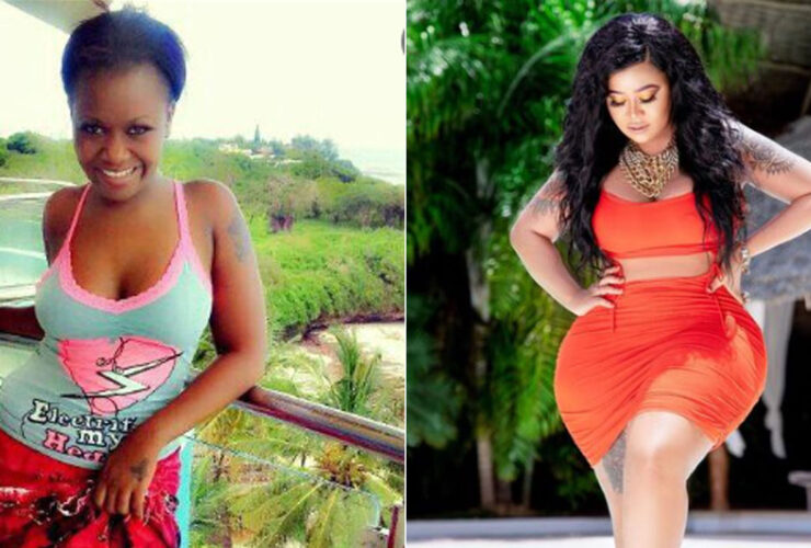 Vera Sidika - Celebrities that look like entirely different people before fame