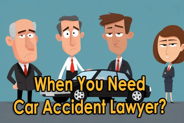 When do you need to hire a car accident lawyer ?