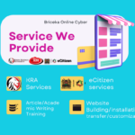 Briceka Online Cyber | KRA Services | eCitizen Services | Website Services
