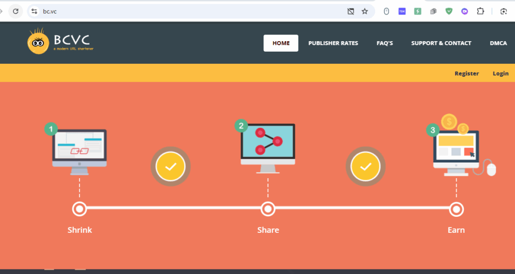 Bc.Vc Review: Is It Worth Using to Make Money Shortening Links?