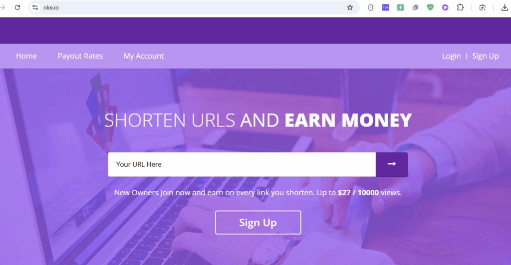 Oke.io Review: Is It Worth Using to Make Money Shortening Links?
