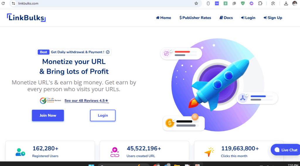 Linkbulks Review: Is It Worth Using to Make Money Shortening Links?