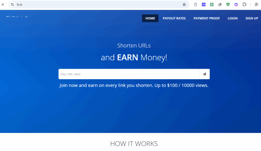 Fc.lc Review: Is It Worth Using to Make Money Shortening Links?