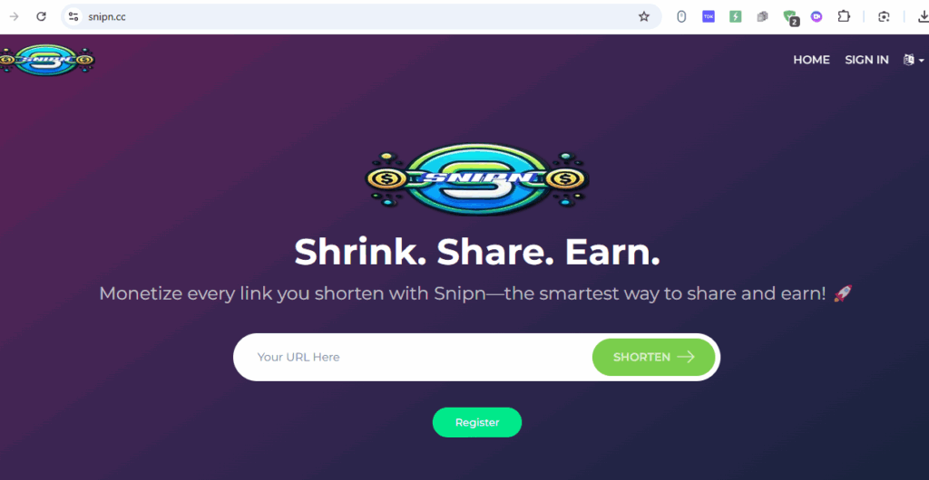 Snipn Review: Is It Worth Using to Make Money Shortening Links?