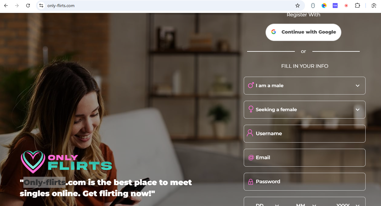 Full Only-Flirts Review – Features, Pros and Cons, and Alternatives